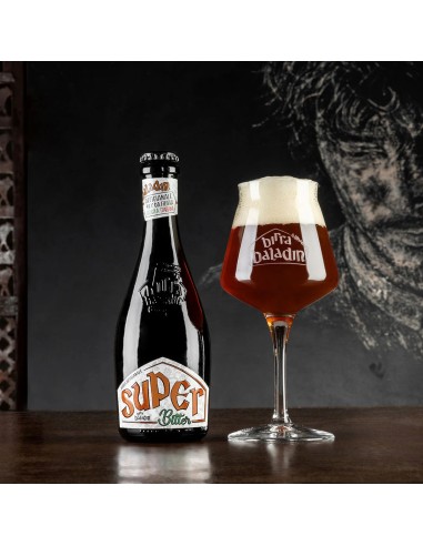 BIRRA ARTIGIANALE SUPER BITTER ROSSA  SELEZIONE BALADIN 0,33