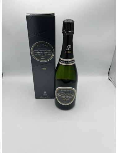 CHAMPAGNE MILLESIME' BRUT 2008 LAURENT PERRIER ASTUCCIATO NERO