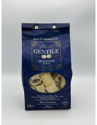 PASTA DI GRAGNANO GENTILE MEZZI PACCHERI